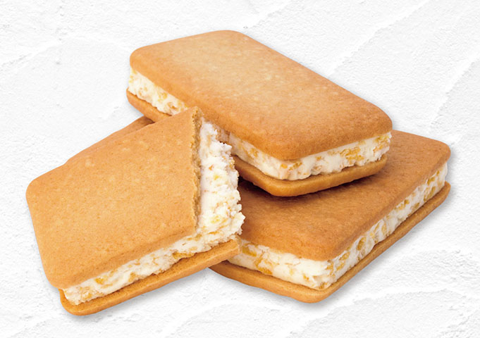 Apple - クッキー Shinshu Apple & Butter Sand Cookies (6 Pcs.)(Nagano